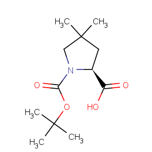 CAS No:138423-86-6 (S)-1-(tert-Butoxycarbonyl)-4,4-dimethylpyrrolidine-2-carboxylic acid