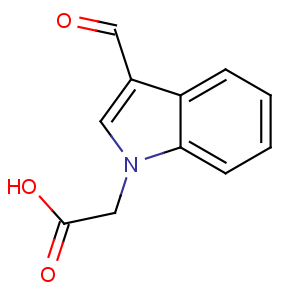 CAS No:138423-98-0 2-(3-formylindol-1-yl)acetic acid