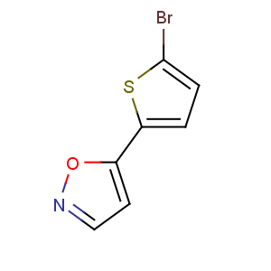 CAS No:138716-31-1 5-(5-bromothiophen-2-yl)-1,2-oxazole