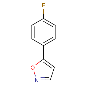 CAS No:138716-37-7 5-(4-fluorophenyl)-1,2-oxazole