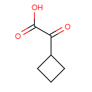 CAS No:13884-85-0 Cyclobutaneacetic acid,a-oxo-