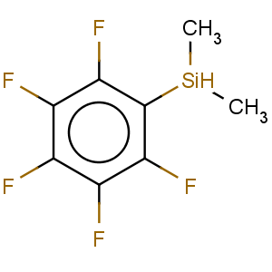 CAS No:13888-77-2 Benzene,1-(dimethylsilyl)-2,3,4,5,6-pentafluoro-