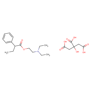 CAS No:13900-12-4 2-(diethylamino)ethyl<br />2-phenylbutanoate