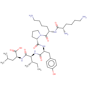 CAS No:139026-64-5 L-Leucine,L-lysyl-L-lysyl-L-prolyl-L-tyrosyl-L-isoleucyl-
