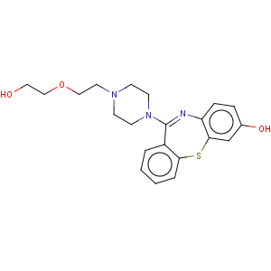 CAS No:139079-39-3 Dibenzo[b,f][1,4]thiazepin-7-ol,11-[4-[2-(2-hydroxyethoxy)ethyl]-1-piperazinyl]-