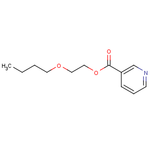 CAS No:13912-80-6 2-butoxyethyl pyridine-3-carboxylate