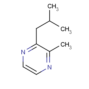 CAS No:13925-06-9 2-methyl-3-(2-methylpropyl)pyrazine