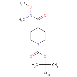 CAS No:139290-70-3 tert-butyl 4-[methoxy(methyl)carbamoyl]piperidine-1-carboxylate