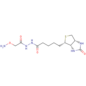 CAS No:139585-03-8 1H-Thieno[3,4-d]imidazole-4-pentanoicacid, hexahydro-2-oxo-, 2-[2-(aminooxy)acetyl]hydrazide, (3aS,4S,6aR)-