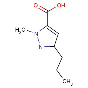 CAS No:139755-99-0 2-methyl-5-propylpyrazole-3-carboxylic acid