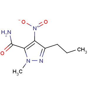 CAS No:139756-01-7 2-methyl-4-nitro-5-propylpyrazole-3-carboxamide