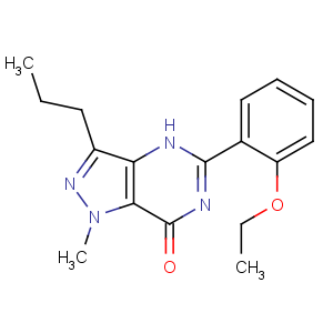 CAS No:139756-21-1 5-(2-ethoxyphenyl)-1-methyl-3-propyl-4H-pyrazolo[4,3-d]pyrimidin-7-one