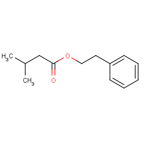 CAS No:140-26-1 2-phenylethyl 3-methylbutanoate