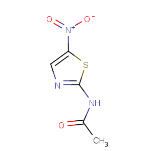 CAS No:140-40-9 N-(5-nitro-1,3-thiazol-2-yl)acetamide