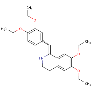 CAS No:14009-24-6 (1Z)-1-[(3,4-diethoxyphenyl)methylidene]-6,7-diethoxy-3,<br />4-dihydro-2H-isoquinoline