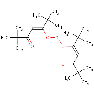 CAS No:14040-05-2 BIS(2,2,6,6-TETRAMETHYL-3,5-HEPTANEDIONATO)COPPER(II)