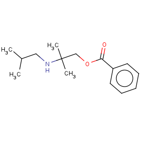 CAS No:14055-89-1 1-Propanol,2-methyl-2-[(2-methylpropyl)amino]-, 1-benzoate