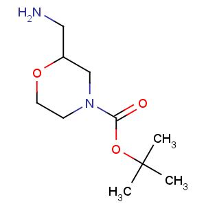 CAS No:140645-53-0 tert-butyl 2-(aminomethyl)morpholine-4-carboxylate