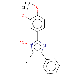 CAS No:140666-03-1 1H-Imidazole, 2-(3,4-dimethoxyphenyl)-4-methyl-5-phenyl-, 3-oxide