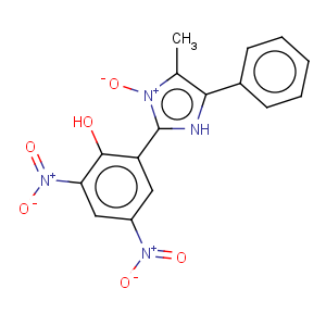 CAS No:140666-10-0 Phenol, 2-(4-methyl-3-oxido-5-phenyl-1H-imidazol-2-yl)-4,6-dinitro-