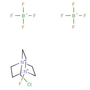 CAS No:140681-55-6 1-(chloromethyl)-4-fluoro-1,<br />4-diazoniabicyclo[2.2.2]octane