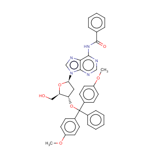 CAS No:140712-79-4 Adenosine,N-benzoyl-3'-O-[bis(4-methoxyphenyl)phenylmethyl]-2'-deoxy- (9CI)
