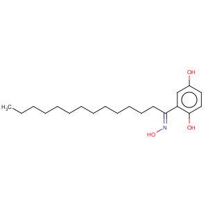 CAS No:140943-08-4 1-Tetradecanone, 1-(2,5-dihydroxyphenyl)-, oxime