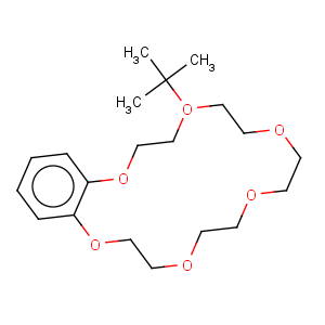 CAS No:14098-26-1 1,4,7,10,13,16-Benzohexaoxacyclooctadecin,18-(1,1-dimethylethyl)-2,3,5,6,8,9,11,12,14,15-decahydro-