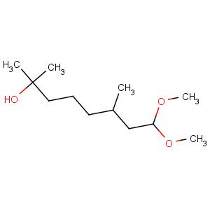 CAS No:141-92-4 8,8-dimethoxy-2,6-dimethyloctan-2-ol