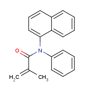 CAS No:141029-31-4 2-methyl-N-naphthalen-1-yl-N-phenylprop-2-enamide