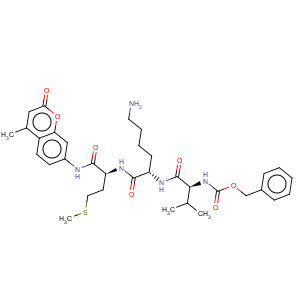 CAS No:141223-71-4 L-Methioninamide,N-[(phenylmethoxy)carbonyl]-L-valyl-L-lysyl-N-(4-methyl-2-oxo-2H-1-benzopyran-7-yl)-