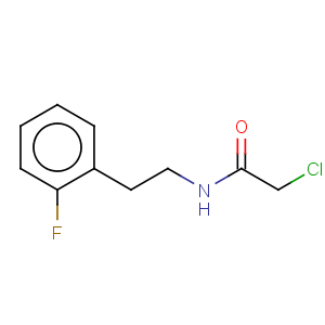CAS No:141463-68-5 Acetamide,2-chloro-N-[2-(2-fluorophenyl)ethyl]-