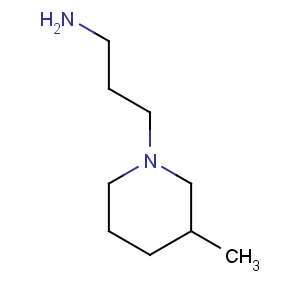 CAS No:14156-91-3 1-Piperidinepropanamine,3-methyl-