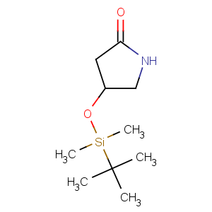 CAS No:141629-19-8 4-[tert-butyl(dimethyl)silyl]oxypyrrolidin-2-one