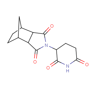 CAS No:14166-26-8 4,7-Methano-1H-isoindole-1,3(2H)-dione,2-(2,6-dioxo-3-piperidinyl)hexahydro- (9CI)