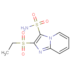CAS No:141776-47-8 2-ethylsulfonylimidazo[1,2-a]pyridine-3-sulfonamide