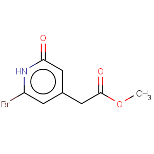 CAS No:141807-52-5 4-Pyridineacetic acid,6-bromo-1,2-dihydro-2-oxo-, methyl ester