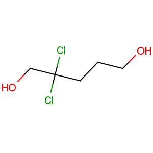 CAS No:141942-66-7 2,2-dichloropentane-1,5-diol