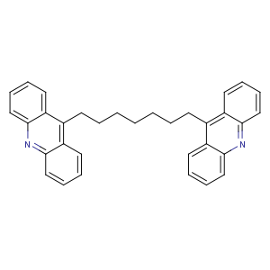 CAS No:141946-28-3 9-(7-acridin-9-ylheptyl)acridine