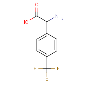 CAS No:142012-65-5 2-amino-2-[4-(trifluoromethyl)phenyl]acetic acid