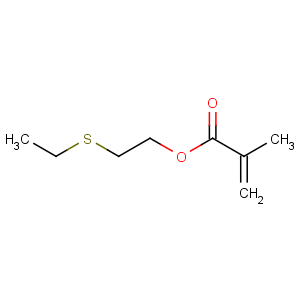 CAS No:14216-25-2 2-Propenoic acid,2-methyl-, 2-(ethylthio)ethyl ester