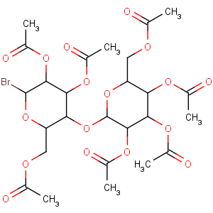 CAS No:14227-66-8 a-D-Glucopyranosyl bromide,4-O-(2,3,4,6-tetra-O-acetyl-b-D-glucopyranosyl)-, 2,3,6-triacetate