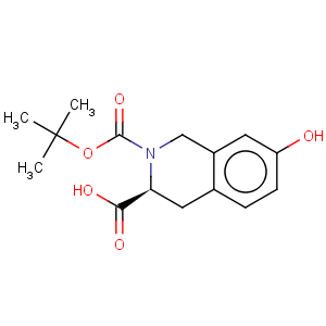 CAS No:142335-42-0 2,3(1H)-Isoquinolinedicarboxylicacid, 3,4-dihydro-7-hydroxy-, 2-(1,1-dimethylethyl) ester, (3S)-