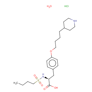 CAS No:142373-60-2 Tirofiban hydrochloride