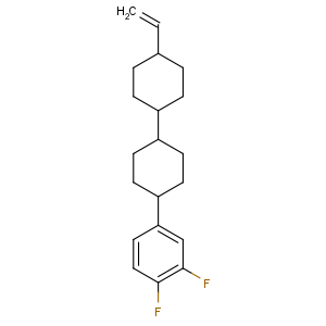 CAS No:142400-92-8 4-[4-(4-ethenylcyclohexyl)cyclohexyl]-1,2-difluorobenzene