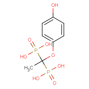 CAS No:142523-38-4 Phosphonic acid,P,P'-[1-(4-hydroxyphenoxy)ethylidene]bis-