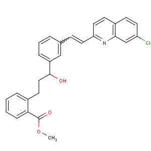 CAS No:142542-47-0 methyl<br />2-[3-[3-[2-(7-chloroquinolin-2-yl)ethenyl]phenyl]-3-hydroxypropyl]<br />benzoate