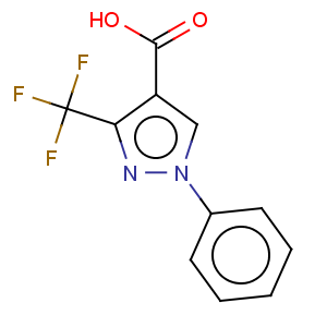 CAS No:142818-01-7 1H-Pyrazole-4-carboxylicacid, 1-phenyl-3-(trifluoromethyl)-