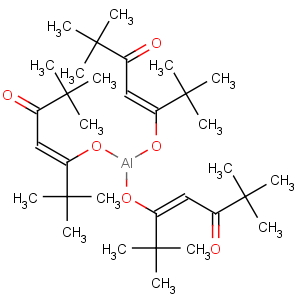 CAS No:14319-08-5 Aluminum(III)2,2,6,6-tetramethyl-3,5-heptanedionat