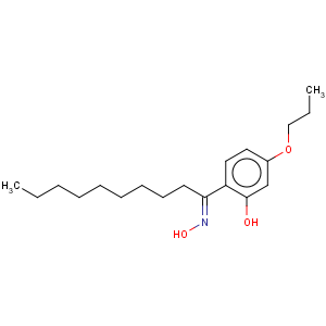 CAS No:143286-63-9 1-Decanone, 1-(2-hydroxy-4-propoxyphenyl)-, oxime